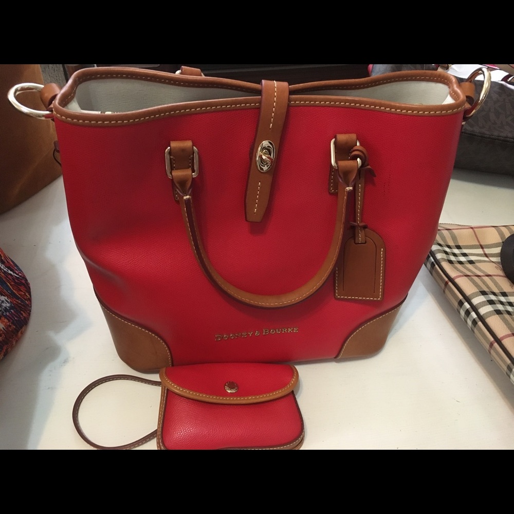 Dooney Bourke bag with matching wallet